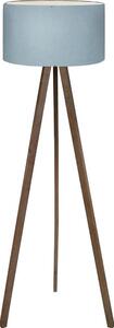 Stojací lampa AYD 1xE27/40W/230V hnědá/modrá