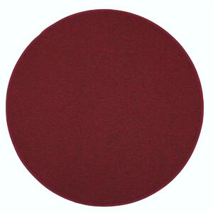 Vopi koberce Kusový koberec Astra červená kruh - 100x100 (průměr) kruh cm