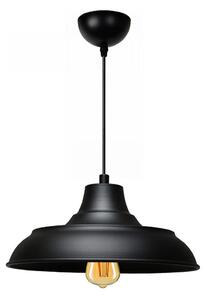 Lustr na lanku AYD 1xE27/40W/230V černá
