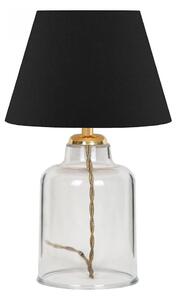 Stolní lampa AYD 1xE27/40W/230V černá/čirá