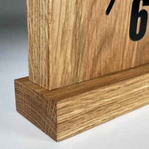 Flexistyle ZS - stolní dřevěné hodiny