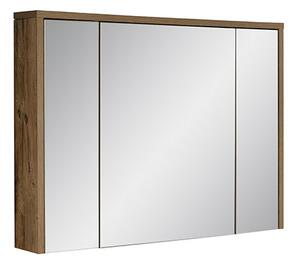 Comad Zrcadlová skříňka bez osvětlení Hampton 100 dub hunton