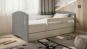 POSTEL PRO DĚTI A MLÁDEŽ 80/140 cm, šedá, bílá MID.YOU - Dětské pokoje sestavy, Online Only