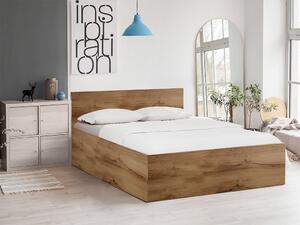 Postel SOFIA 140 x 200 cm, dub artisan