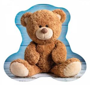 Tvarovaný polštářek Medvídek Teddy