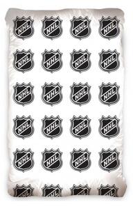 Hokejové prostěradlo logo NHL 90x200 cm