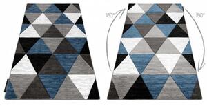Kusový koberec Rino šedomodrý 120x170cm