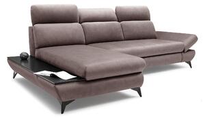 Rohová sedací souprava Titan (šedá) (L). Akce -25%
