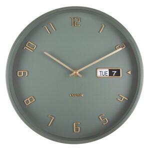 Designové nástěnné hodiny KA5953GR Karlsson 30cm