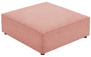 Růžová čalouněná podnožka Cosmopolitan Design Arendal 102 x 80 cm