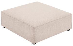 Béžová čalouněná podnožka Cosmopolitan Design Arendal 102 x 80 cm
