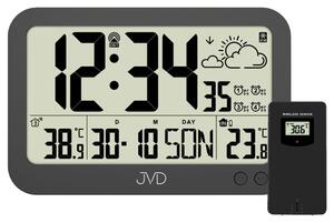 JVD RB3565.1- Rádiem řízené hodiny s měřením venkovní teploty a předpovědí počasí