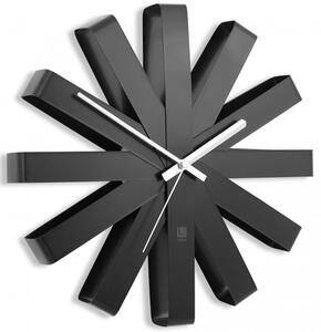 Nástěnné hodiny Umbra RIBBON 30 cm černé