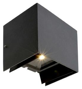Deko-Light KapegoLED nástěnné přisazené svítidlo Arcturus II 220-240V AC/50-60Hz 6,00 W 3000 K 200 lm 140 mm tmavěšedá 731100