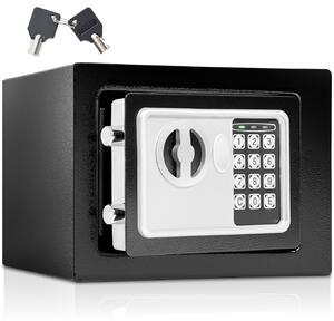 Tectake Digitální trezor M3 - černá