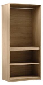 Šatní skříň MIYABI 90x198x52 cm dub cremona