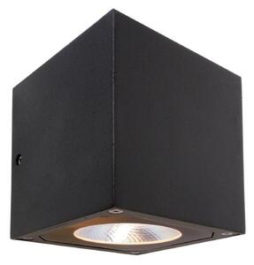 Deko-Light KapegoLED nástěnné přisazené svítidlo Cubodo II Single DG 220-240V AC/50-60Hz 8,50 W 3000 K 600 lm 108 mm tmavěšedá 731024
