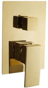 Mexen Uno podomítková vanová baterie, zlatá - 71435-50
