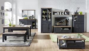 Nábytek do obývacího pokoje a jídelny JASPER graphit "dining room IV."