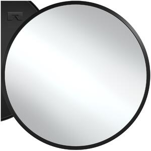 Tectake Kulaté nástěnný zrcadlo Fiona s hliníkovým rámem - 60 cm