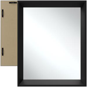 Tectake Obdélníkové nástěnné zrcadlo Elina s plastovým rámem - 3.80 x 40.60 x 50.80 cm