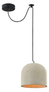 Maytoni T451-PL-01-GR - Lustr na lanku BRONI 1xE27/60W/230V pr. 20 cm šedá