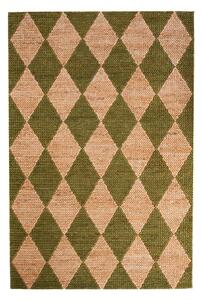 RUČNĚ TKANÝ KOBEREC, 120/170 cm zelená Flair Rugs - Online Only koberce & rohožky, Online Only