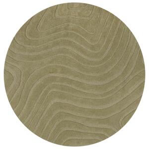 VLNĚNÝ KOBEREC, 160/160 cm zelená Flair Rugs - Online Only koberce & rohožky, Online Only