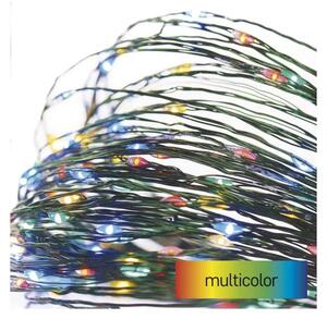 EMOS LED vánoční nano řetěz zelený multicolor 7,5m D3AM02