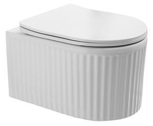 BPS-koupelny Podomítkový modul Geberit DuoFix s WC mísou LA-WH-RIM-03 + ovládací tlačítko Delta 50 černá lesk