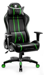 Herní židle Diablo X-One 2.0 Normal Size: černo-zelená | Diablo Chairs