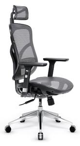 Ergonomická židle Diablo V-Basic: černo-šedá | Diablo Chairs
