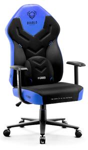 Herní žídle Diablo X-Gamer 2.0 Normal Size: černo-modrá Diablochairs | Diablo Chairs