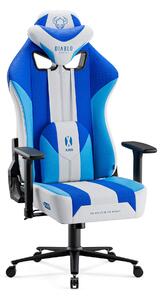 Látková herní židle X-Player 2.0.Normal size: frost white / bílá | Diablo Chairs