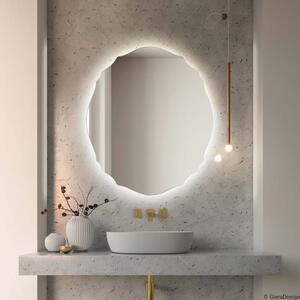 GieraDesign Zrcadlo Grand Mono LED Rozměr: 60 x 71 cm