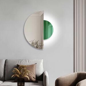 GieraDesign Zrcadlo Luna LED Green Rozměr: 80x60 cm