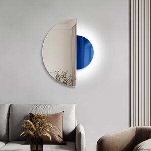 GieraDesign Zrcadlo Luna LED Blue Rozměr: 80x60 cm