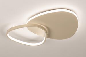 Stropní stmívatelné LED svítidlo Organic Taupe 40 (LMD)