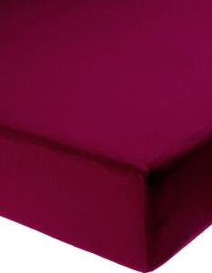 Polášek Jersey prostěradlo s elastanem Vínové Rozměr: 70x140 cm