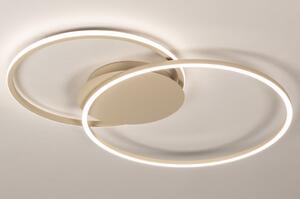 Stropní stmívatelné LED svítidlo Omega 750 Taupe Big (LMD)