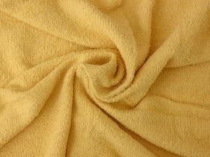 Ručník BASIC ONE 50 x 90 cm žlutý, 100% bavlna