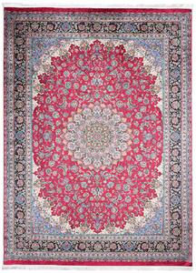 Makro Abra Kusový koberec pratelný VICTORIA 42360 Klasický pogumovaný šedý červený Rozměr: 80x150 cm