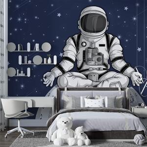 Fototapeta Astronaut sedící na Měsíci, Vesmírné fototapety, Populární fototapety, t00020 - Tapeko.co.cz