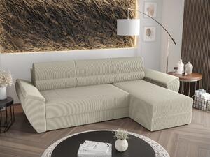 Rohová sedací souprava Radiant L2 (smetanová) (P)