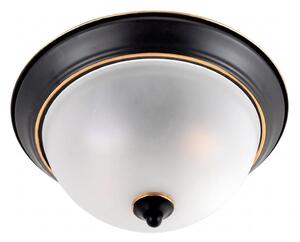 BRILAGI - Stropní svítidlo FRESCO 2xE27/40W/230V pr. 28 cm černá/zlatá