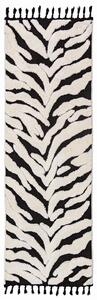 KOBEREC S VYSOKÝM VLASEM, 80/300 cm černá Flair Rugs - Online Only koberce & rohožky, Online Only