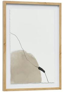 Abstraktní obraz Kave Home Torroella 70 x 50 cm