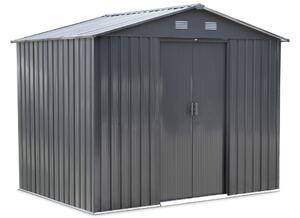 Kovová kůlna na nářadí Helsinki 2,4 x 1,7 m Store Boss antracit