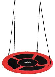 Aga Závěsný houpací kruh 120 cm Červený