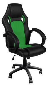 Aga Herní židle Racing MR2070 Černo - Zelené